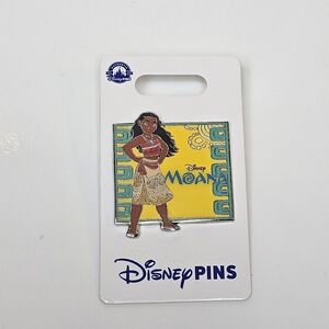 Disney Parks Authentic Original Moana Yellow Open Edition Pin Brand New